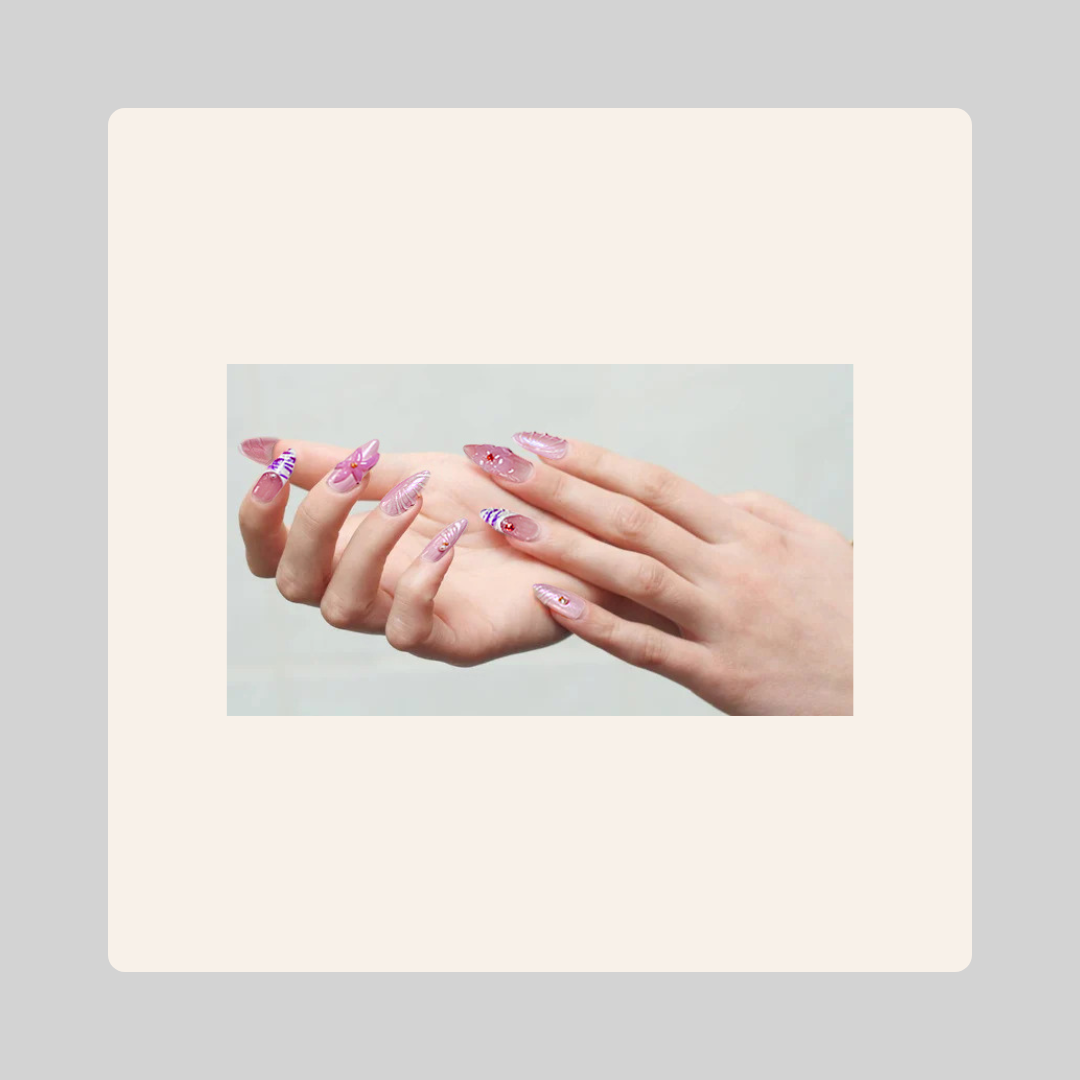 2.5 Almond Soft Pink Seashells